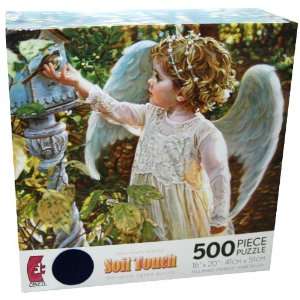   Velvet 500 Piece Jigsaw Puzzle   Autumn Angel (1131 3) Toys & Games
