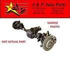 00 01 JEEP CHEROKEE Front Axle Assembly w/o ABS; LHD, 3.55 ratio