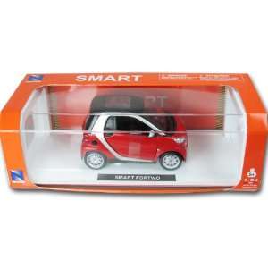  NewRay 1/24 Die Cast Smart Car ForTwo Special Edition (Red 