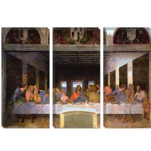 The Last Supper, by Leonardo Da Vinci Canvas Painting Reproduction Art 