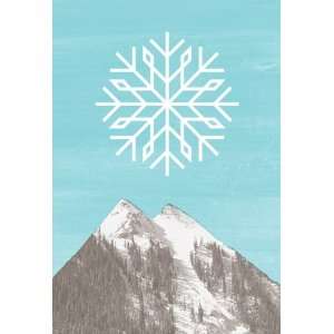  EVRT Studio   Snow Ski Print, 24x16
