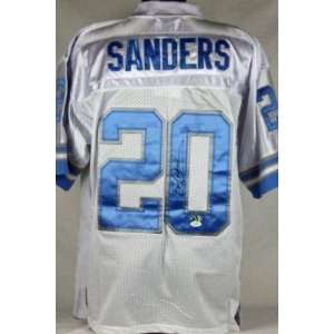   Barry Sanders Uniform   Authentic   Autographed NFL Jerseys: Sports