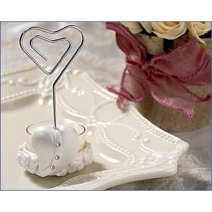  Place Card/Candle Holder With T Light Heart   Wedding 