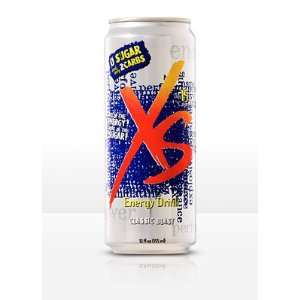 XS Energy Drink 12 oz.   Classic Blast flavor Twelve 12 oz. cans 