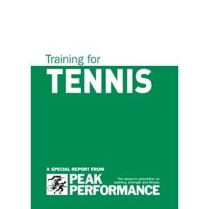  Training for Tennis (9781905096329) Sam Bordiss Books