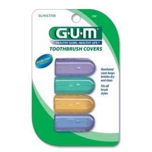  Gum Protect Antibacterial Toothbrush Covers (4 Pack 