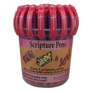  Greeting Pen Faith, Hope, Love Scripture Pen Set with 