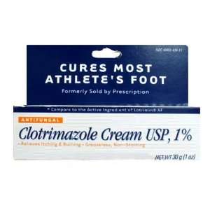 Clotrimazole Cream USP 1%, 1oz 