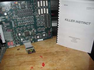 Killer Instinct Jamma Arcade Pcb w/ Flash Kit Working  
