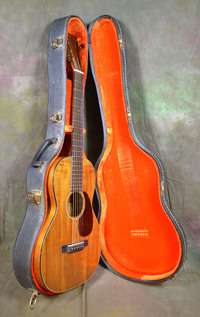 1934 Martin 0 18 K Koa Wood Acoustic Guitar Pre War Great Condition 