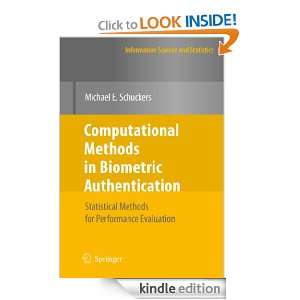 Computational Methods in Biometric Authentication: Statistical Methods 