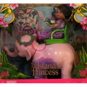  Barbie Island Princess KELLY & Tika Elephant Pink (2007 