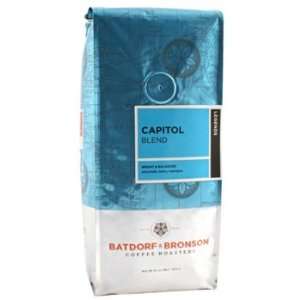 Batdorf & Bronson   Capitol Blend Coffee Beans   1 lb:  