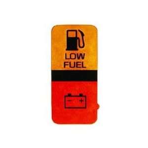  1980 82 Low Fuel/Battery Warning Lens Automotive