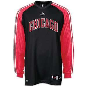 Bulls adidas On Court L/S Shooting Shirt   Mens:  Sports 