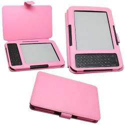 Skque Kindle 3G Wi Fi Pink Leather Case  Overstock