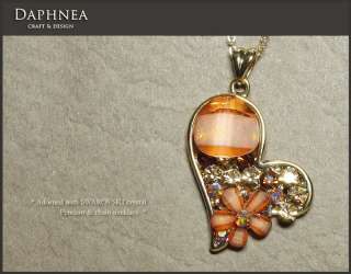 daphnea crystal new unique pendant necklace FN81215  