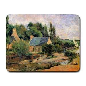  Washerwomen At Pont Aven By Paul Gauguin Mouse Pad Office 