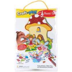 Craft n Play Fairy Mushroom Stand Up Activity Kit  Overstock