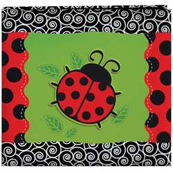 3D Ladybug Applique 12x12 Scrapbook Album with 40 Bonus Pages 