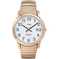 Timex Mens Core Easy Reader Round Goldtone Watch  Overstock