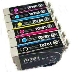 Epson T078 Cartridge Combo (Remanufactured) (Pack of 6)   