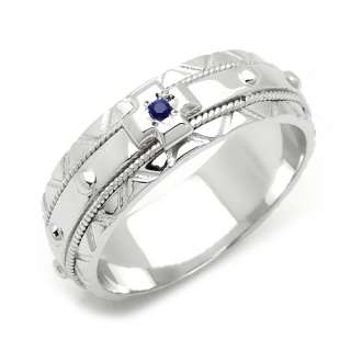Rosary Ring Sterling Silver Christian Ring RS053  