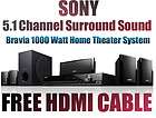   DZ175 Bravia Home Theater System Surround Sound 5.1 Channel 1000 watt