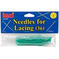 Patch Products Plastic Ball Tipped Needles For Lacing (Pack of 36)