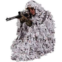 Ameristep Polyester 3D Snow Camo Poncho  Overstock