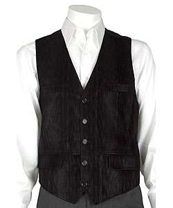 Dolce & Gabbana Mens Black Cotton Vest  Overstock
