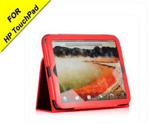   PU Leather Case Cover With Stand For HP TouchPad 9.7 Tablet PC NEW