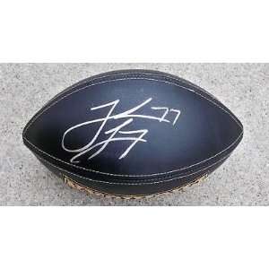 Jake Long Autographed Football   MICHIGAN w COA   Autographed 