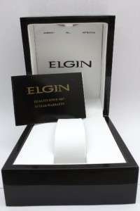 New Elgin Men Diamond Collection Watch/ Money Clip FG142ST  