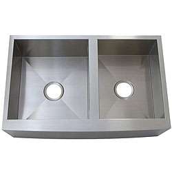 Stainless Steel Denver Double bowl Sink  Overstock