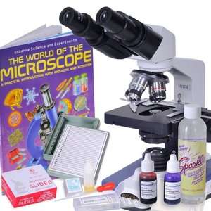 Omano OM118 B4S Compound Microscope Gift Set 858620003716  
