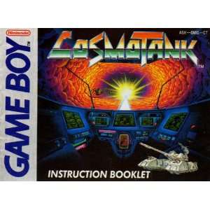  CosMoTank GB Instruction Booklet (Game Boy Manual Only 