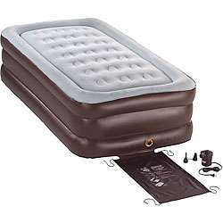 Coleman Double High Airbed with 120V Pump Combo (Twin)  