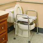 in 1 Toilet Safety Frame with Adjustable Raised Toilet Seat