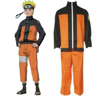 Naruto Shippuden Uzumaki Men`s Cosplay Costume,all size  