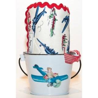  Blue Airplane Baby Shower Gift Diaper Cake Centerpiece 