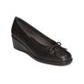   Womens Tempting Black Combo Wedge Dress Shoes  