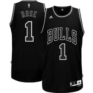   Chicago Bulls Derrick Rose Revolution 30 Home Replica Jersey: Clothing