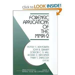  Forensic Applications of the MMPI 2 Applied Psychology 