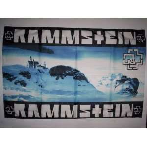 RAMMSTEIN 5x3 Feet Cloth Textile Fabric Poster:  Home 