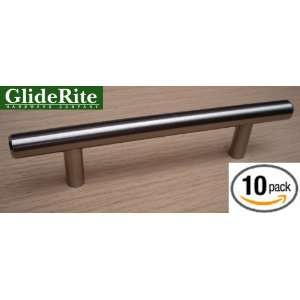   of 10) Stainless Steel 6 inch Solid Bar Cabinet Pull