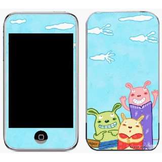  ~iTouch 3rd .Gen Skin Decal Sticker   Carrot Clouds 