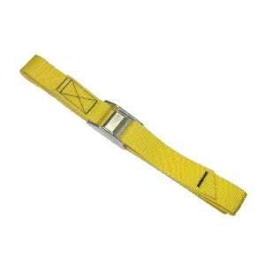   Strap It Web Tie Down Straps, Yellow, 4 Foot, 2 Pack