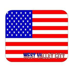  US Flag   West Valley City, Utah (UT) Mouse Pad 