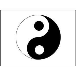  Yin and Yang Chinese Symbol on Mousepad: Everything Else